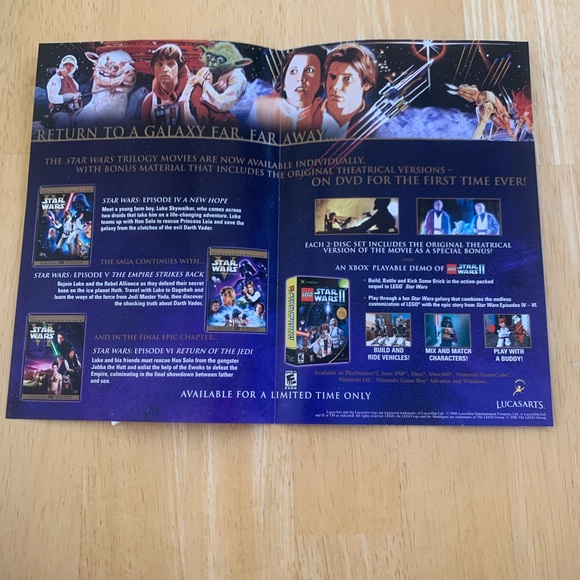 Star Wars The Empire Strikes Back Widescreen Two Disc DVD Limited Edition set. - Picture 6 of 7